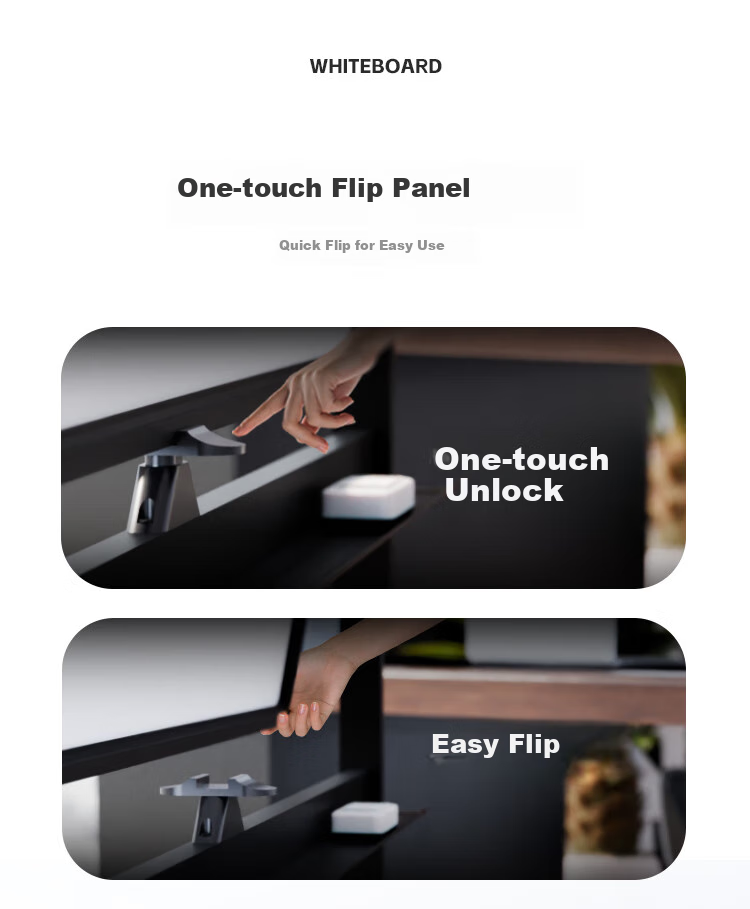 BBNEW Premium Whiteboard Stand-Style One-Touch Flip Writing Board, 120*90cm H-Shaped Frame, Movable Double-Sided Magnetic Writing Board for Office Meetings, Home Use, Teaching, Children's Blackboard NEWO 3