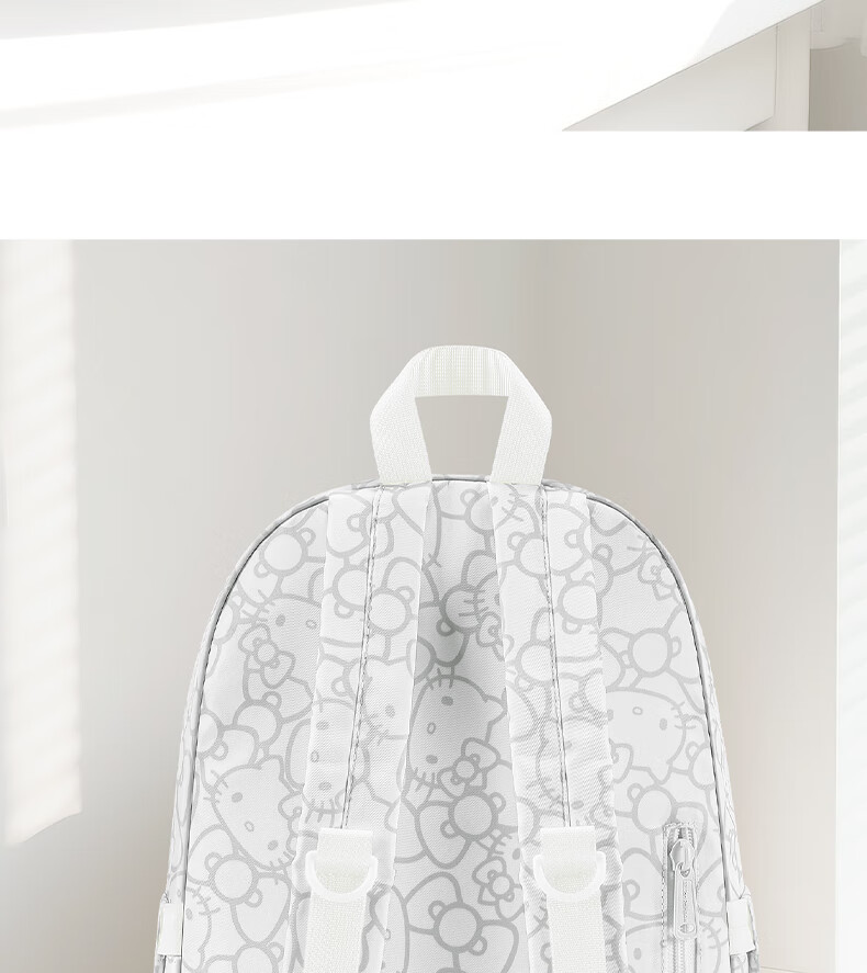 Hello Kitty Backpack for Middle and High School Girls, Ins Style Korean Small Brand, High Aesthetic, Large Capacity Girls' School Bag 6