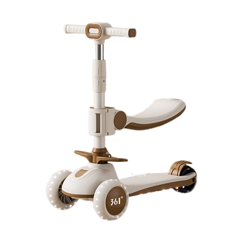 361° Children's Scooter for Ages 3-6 Ride-On Scooter for Boys And Girls, Toddler Holiday Gift 611A