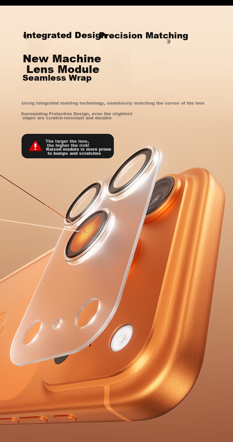 Benks [AR Enhanced Transparency], Suitable for Apple 17 Lens Film, IPhone 17/16 Rear Camera Full Transparency Wear-Resistant Anti-Scratch Integrated Protective Film 4