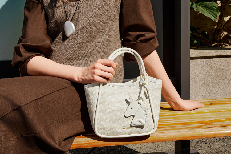 NUCELLE Wave Pattern Basket Water Bucket Bag 2026 Women's Handheld Commuter Luxury Shoulder Crossbody Bag Birthday Gift for Girls 4