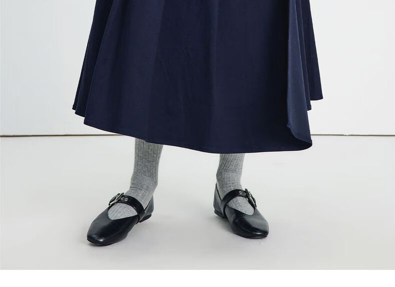 Navikail Italian Small Sailboat Women's 2025 New Belted A-Line Midi Skirt Commuter 2332875507 17