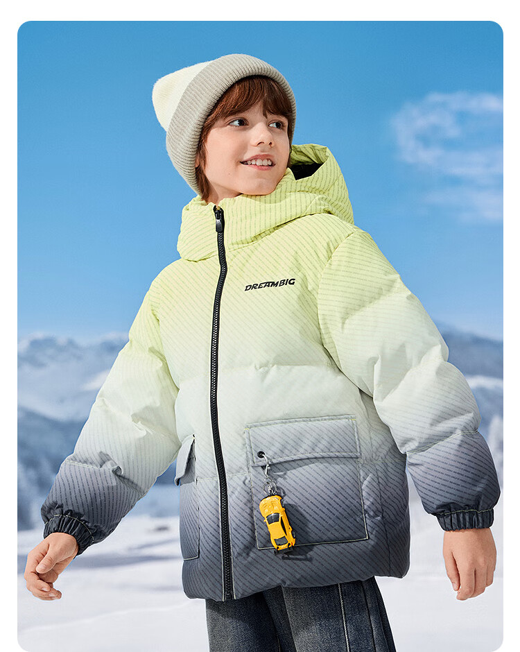 Balabala Kids Toy Down Jacket Boys Hooded Children's Clothing 2025 Winter Protective [Mall Same Style] 202425107101 7