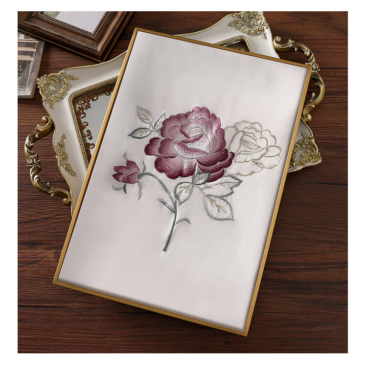 Shanghai Story Women's 100% Mulberry Silk Scarf Handcrafted Su Embroidery High-End Gift Box Mother's Day Birthday Gift for Mom 4