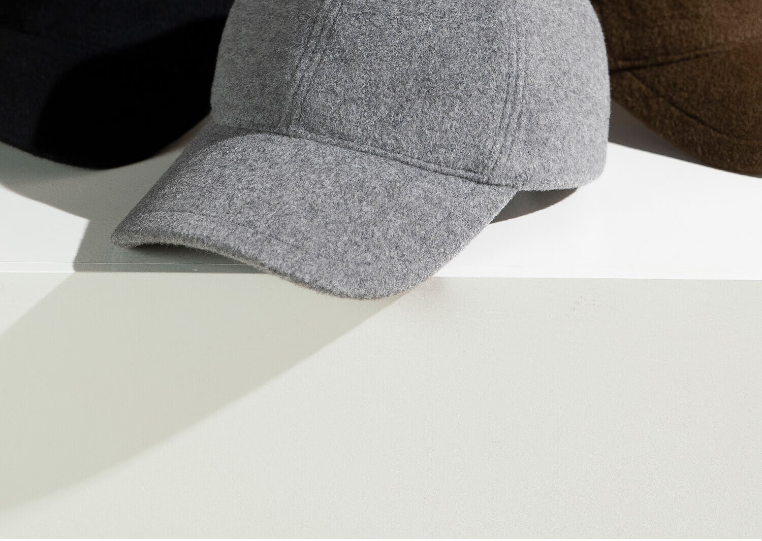 Siggi Pure Wool Baseball Cap Autumn Winter Women's British Retro Stylish Face-Slimming Windproof Warm Versatile Duckbill Hat 2