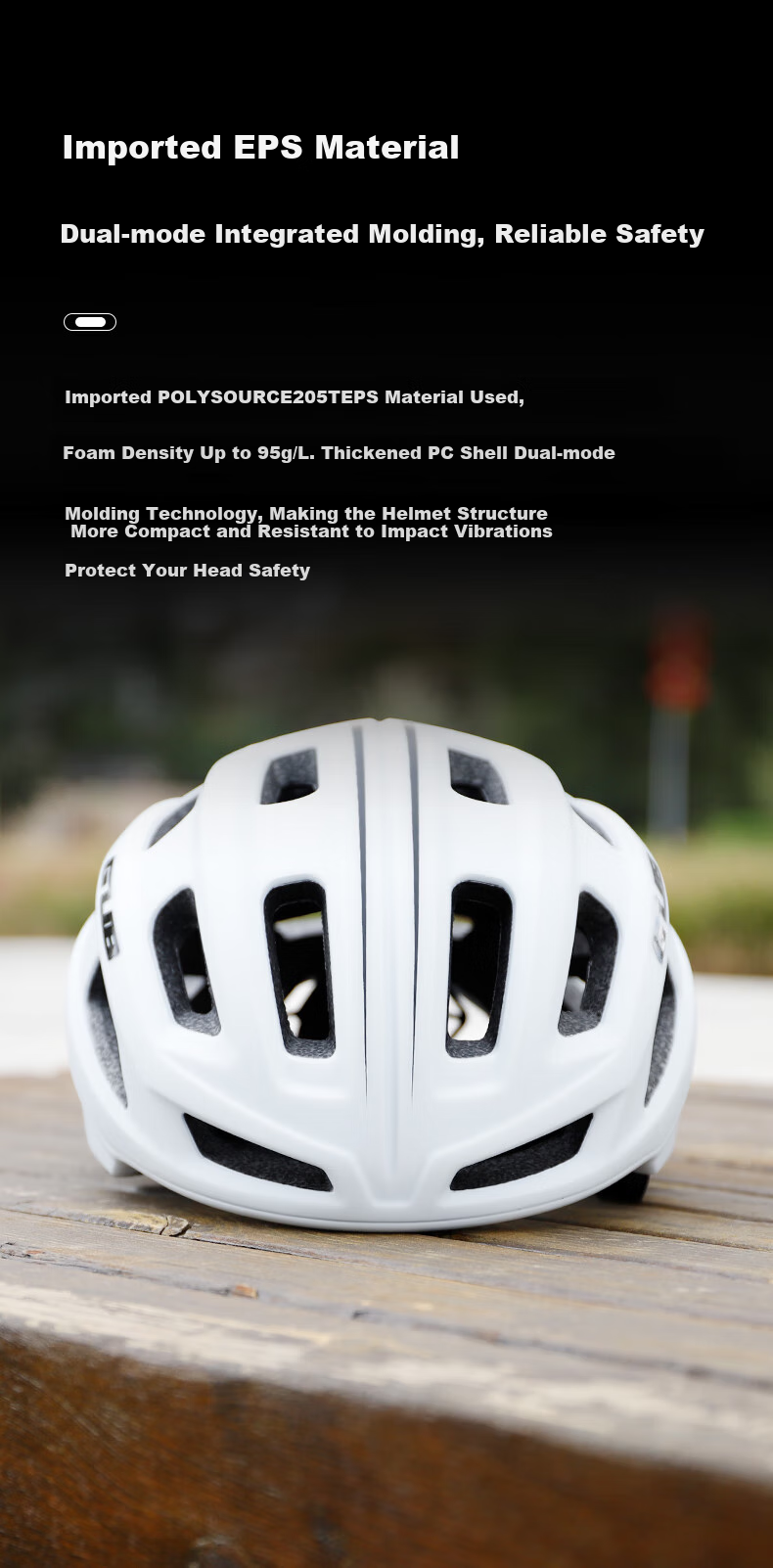 GUB Cycling Helmet, Lightweight One-Piece Molded Design, for Mountain And Road Bikes, Safety Helmet for Men And Women, Cycling Equipment D61 8