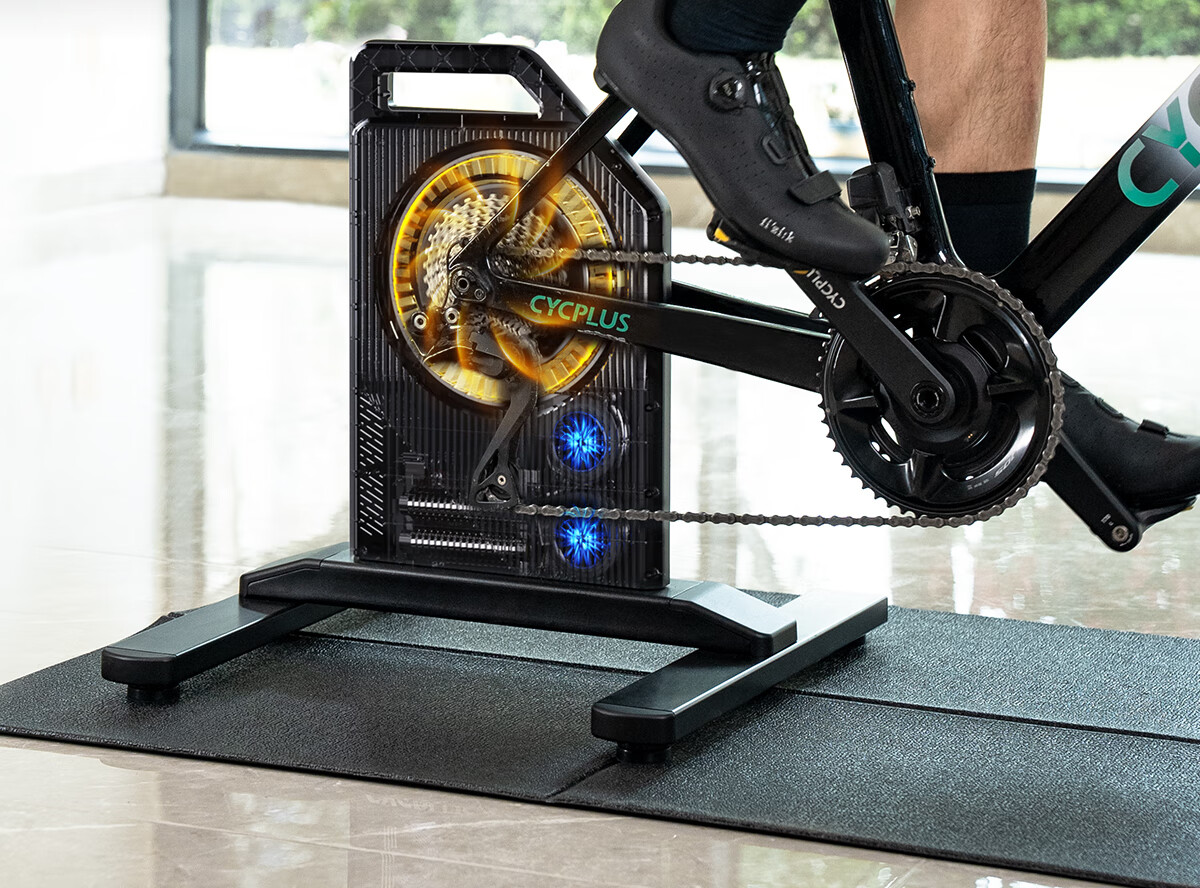 CYCPLUS fitnessT2H Smart Direct-Drive Indoor Cycling Trainer Power Training Stand for Road Bikes 2