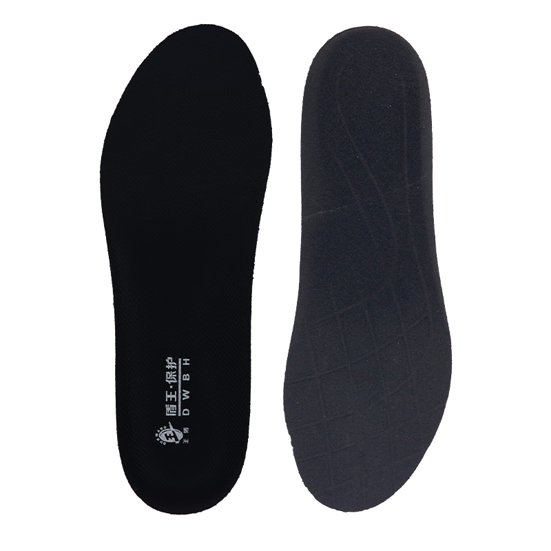 Dunwang D-31 Haiboli Anti-Static Work Safety Insoles 2 Pairs with Built-in Conductive Wire, Soft, Comfortable, Breathable, Shock-Absorbing, Sweat-Absorbing, Suitable for Construction Work and Long Sta