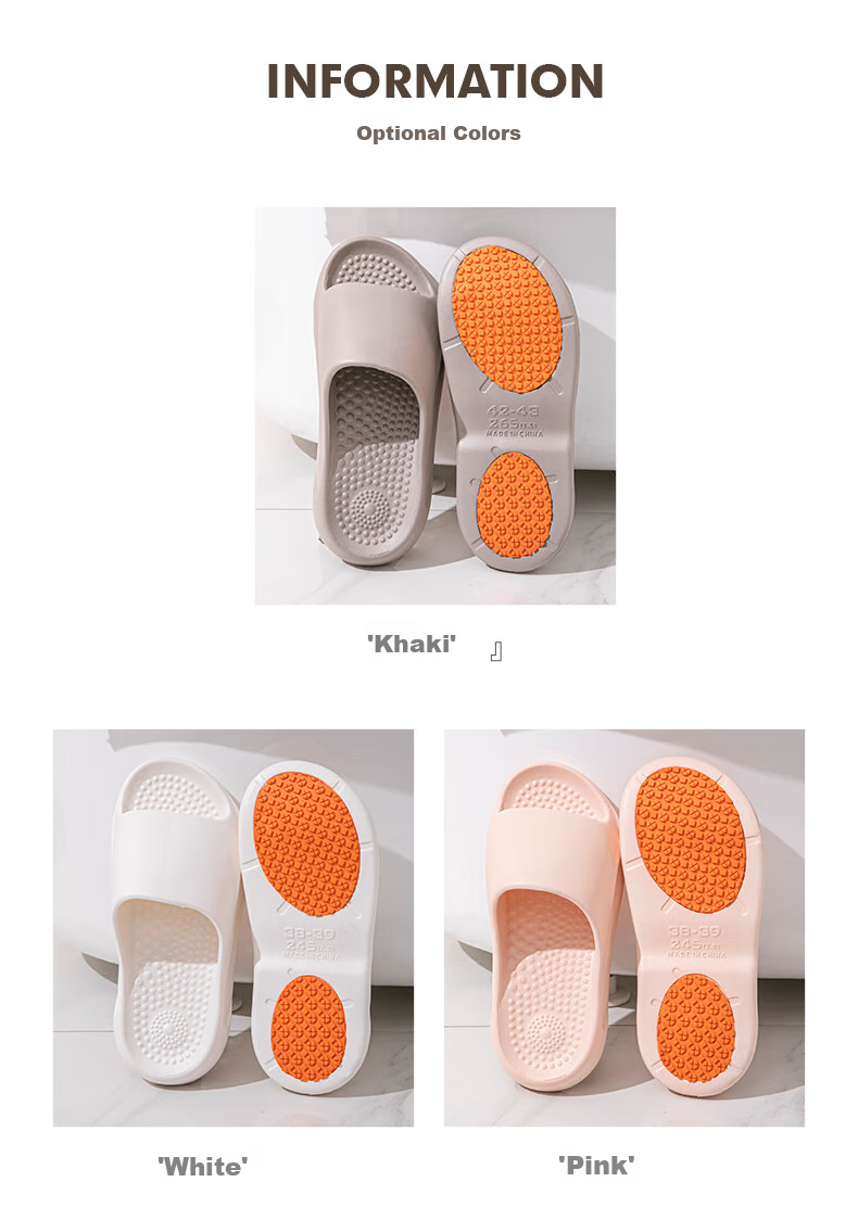 YUZHAOLIN Non-Slip Cooling Slippers for Elderly And Pregnant Women, Bathroom Shower Massage Sandals YF576 Pink 36/37 4