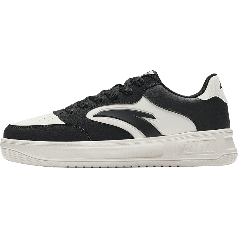 Anta Easy Casual Women's Sneakers Summer Breathable Couple Simple White Shoes Soft Sole Comfortable Thick Sole Height Increasing Leisure Shoes