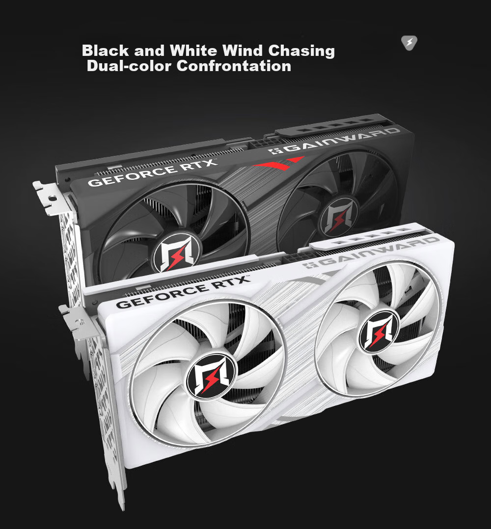 GAINWARD GeForce RTX 5050 Zhui Feng OC 8G Graphics Card, DLSS 4, for E-Sports Gaming/Design Editing/AI Local Deployment/Live Streaming Entertainment 6