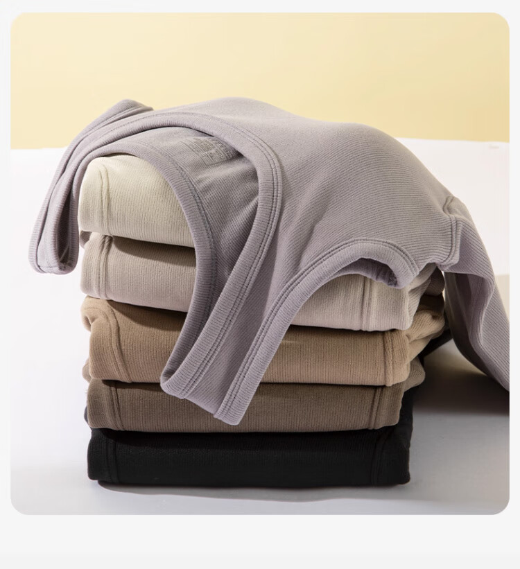 Langsha Graphene Thermal Vest for Women with Built-in Chest Pad, Autumn and Winter Fleece-Lined Thickened Wool Heating Base Layer Underwear 24