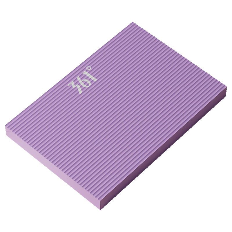 361° Balance Pad Soft Fitness Plank Core Training Yoga Small Square Mat Foam Mat for Ab Roller Black
