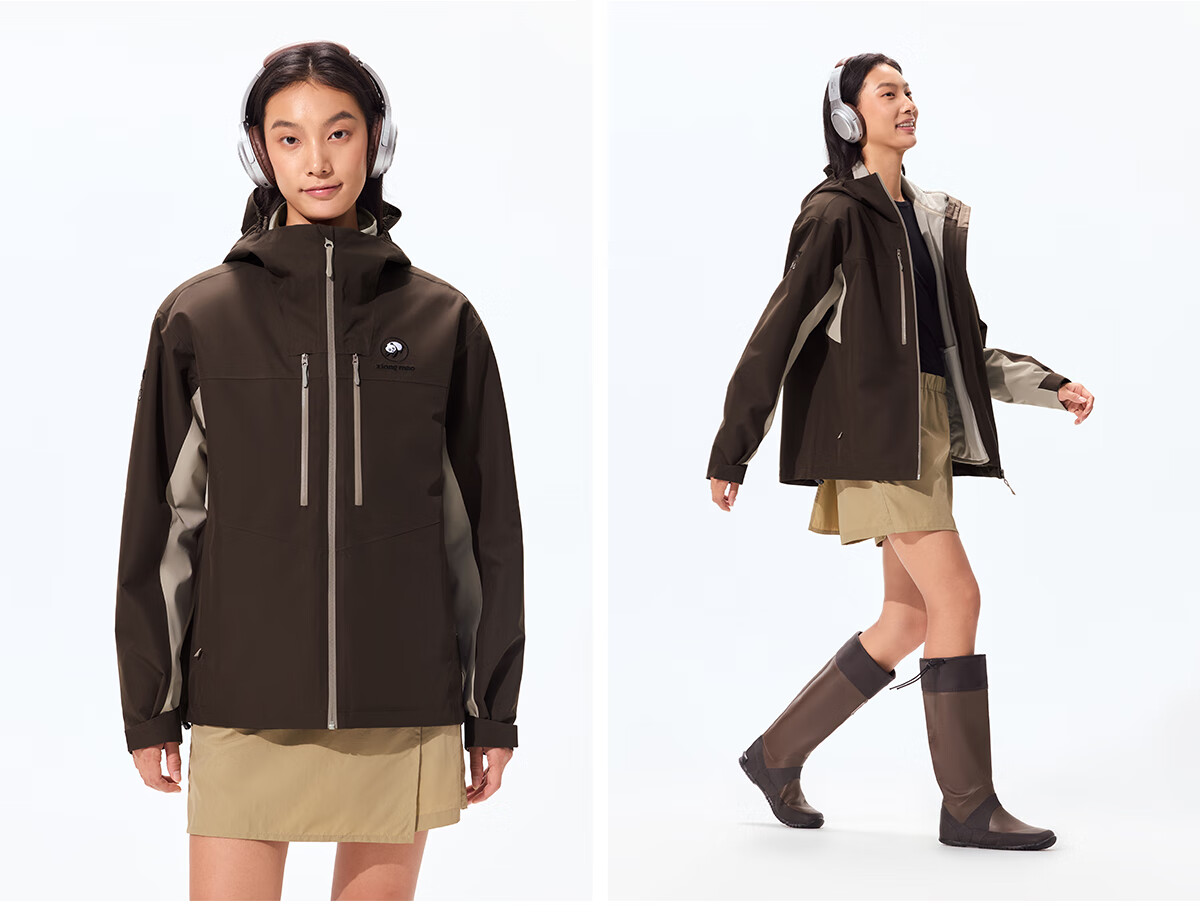 Xiongmao Zhang Yuxi Same Style [Tanyuezhe] Three-In Jacket for Women, Autumn And Winter Windproof Waterproof Mountaineering Coat for Me 20