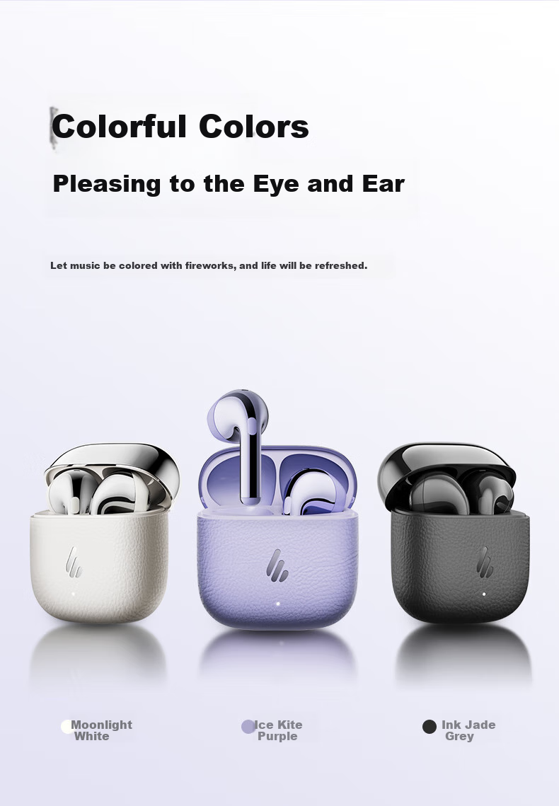 EDIFIER New Product Lolli Air True Wireless Bluetooth Earphones, Spatial Audio, Translation Headphones, Translation Device, Compatible with Apple Huawei Xiaomi Phones, Ice Purple, Graduation Gift 17