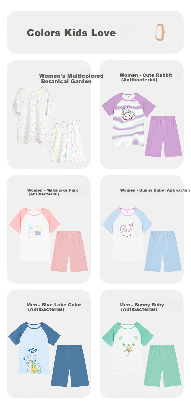 Hodohome Girls' Summer Pajamas Set, Pure Cotton Pullover Sleepwear with Short Sleeves And Shorts, Air Conditioning Wear, Style 306, Blue, Size 165 9