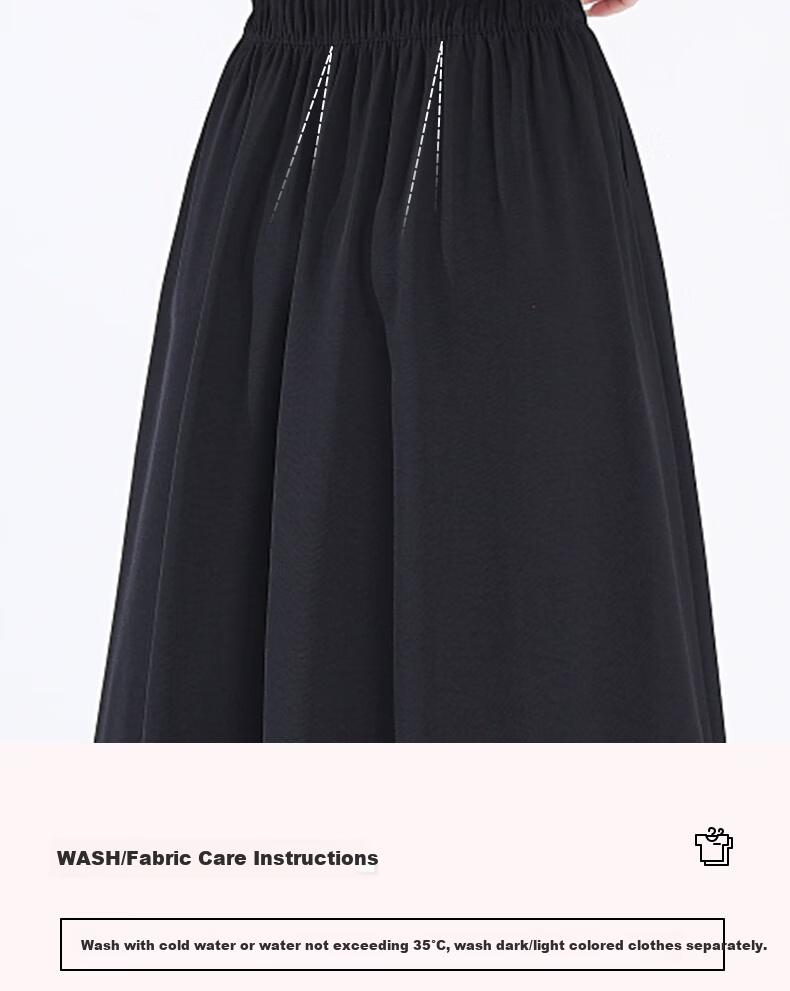 BOPRUIEY Ice Silk Midi Skirt for Women, Summer 2026 Latest Thin Elastic A-Line Draping Wide Hem Umbrella Skirt 9