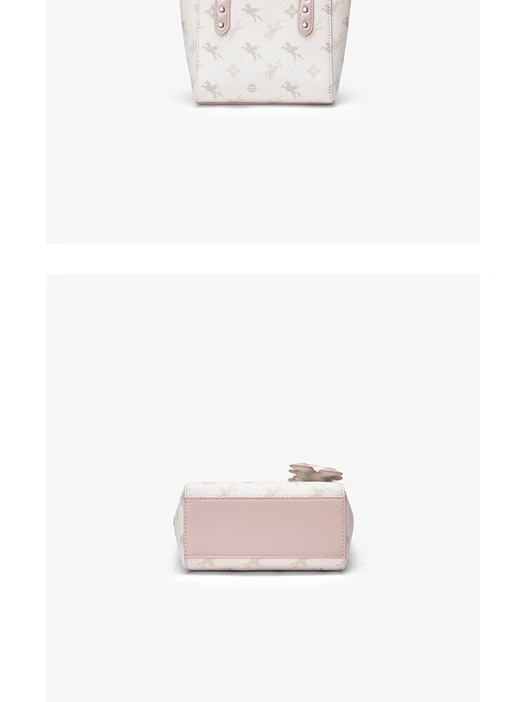 NUCELLE Pegasus Mini Tote Bag, New Light Luxury Niche Basket Handbag, Commuter Shoulder Crossbody Women's Bag Gift 24