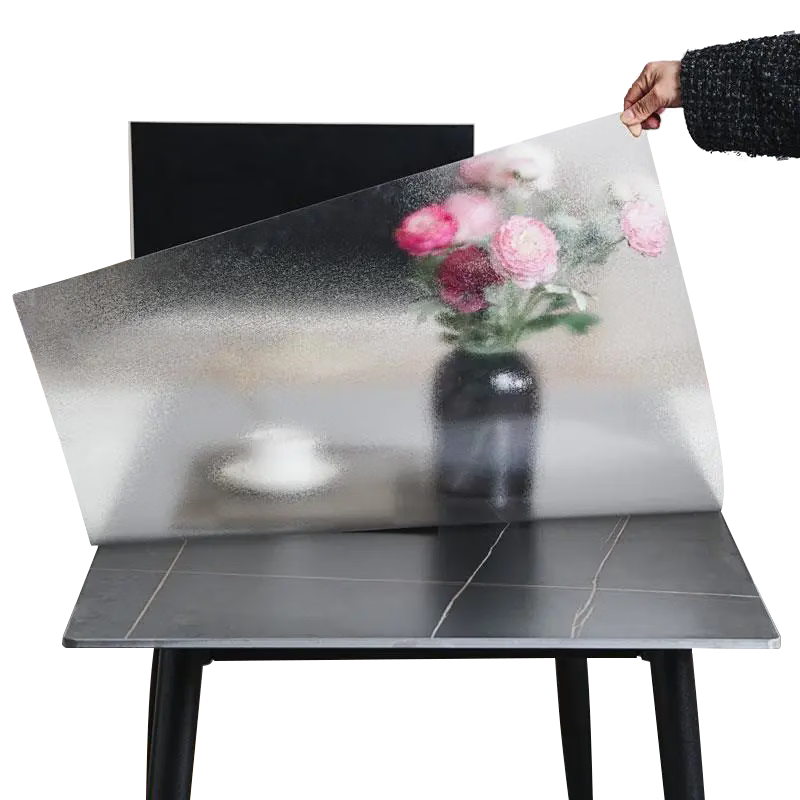 Gusi TV Cabinet Countertop Protective Pad, Coffee Table Mat, Dining Table Cloth, Waterproof And Oil-Proof Soft Glass Rectangular Table Mat