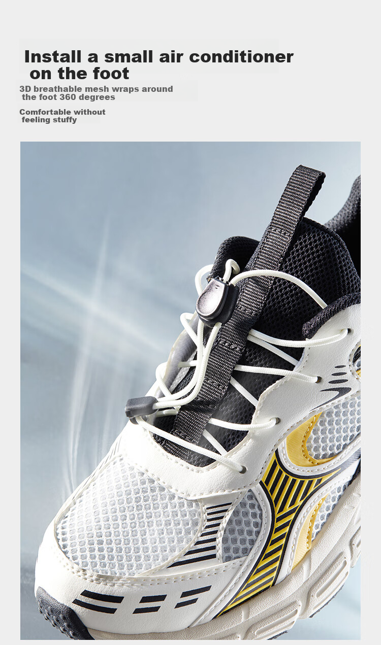 BALABALA Children's Sports Shoes for Boys And Girls, Non-Slip Breathable New Spring And Autumn Trendy Running Shoes 208325140207 4