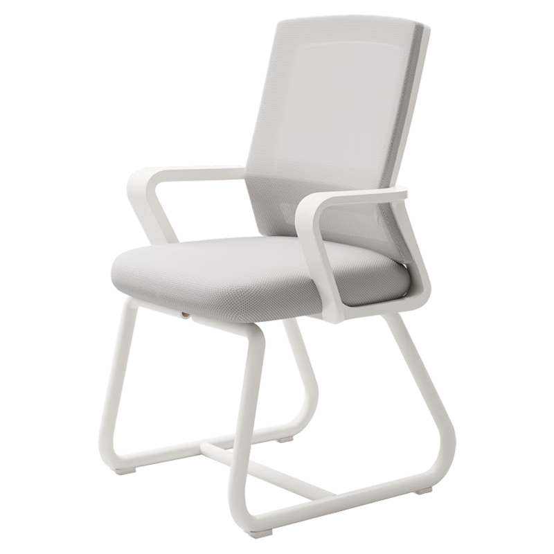 Chibilun Computer Office Chair Staff Mesh Chair Conference Chair Home Backrest Leisure Chair Bow-shaped Student Dormitory Study Chair