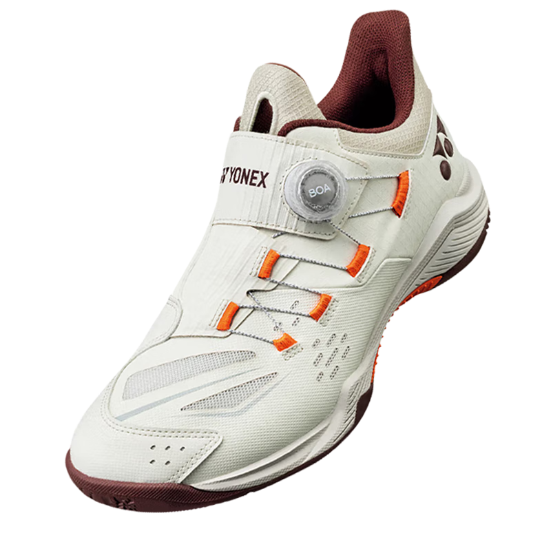 Yonex Yonex Badminton Shoes Professional Power Cushion Shock Absorption Wear-Resistant Non-Slip Wide Fit SHB88D3WEX Light Beige Size 39
