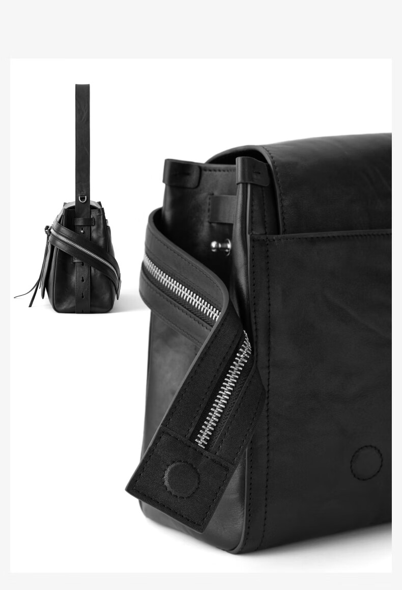 Amazing Song New Year Gift Yisong Chen Duling Style Cheese Roll Large Vegetable Tanned Top Layer Cowhide Shoulder Bag 4