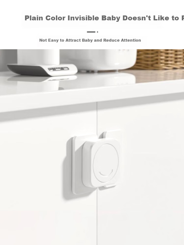 9I9 Baby Anti-Drawer Lock Cabinet Door Lock Refrigerator Lock Child Safety Lock Door Cabinet Lock, 5-Pack A4 4