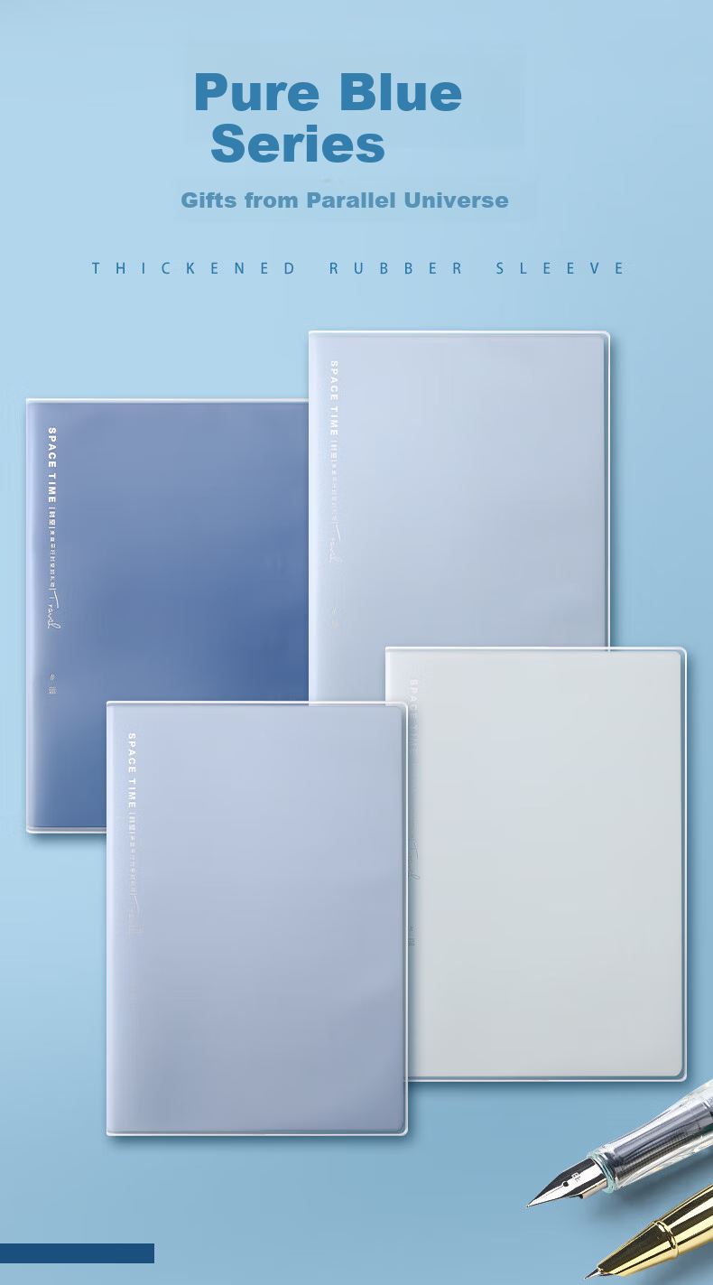 M&G Stationery B5 56-Sheet Plastic Cover Notebook Light Series Solid Color Random JB5102G1 Back to School Essential 8