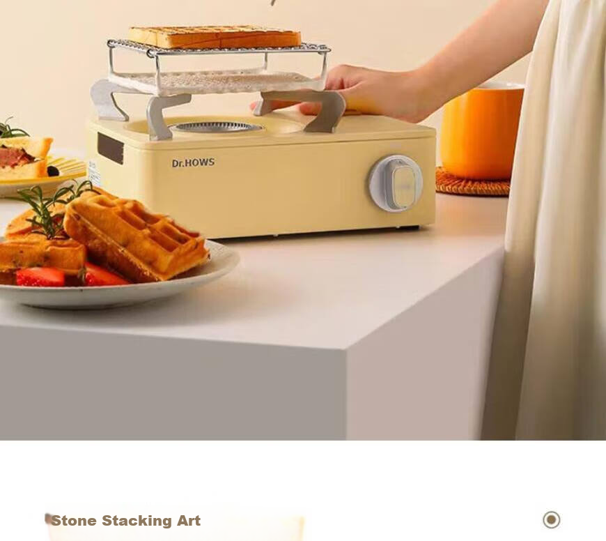 Dr.HOWS Cassette Stove (Macaron), TWINKLE MINI, Customized Three-Star Life Insurance Edition in Medium Silver 14