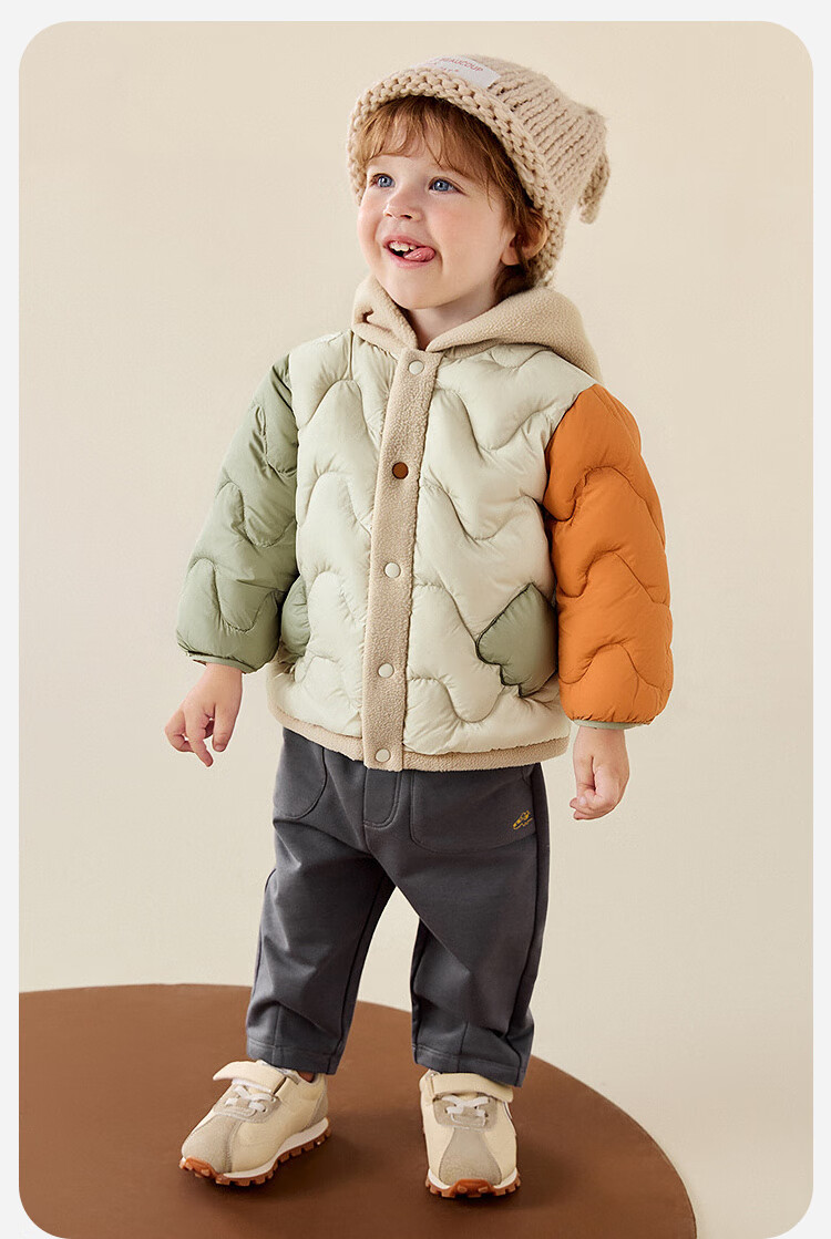 Minibala 【Three-proof】Lightweight Baby Down Jacket for Boys and Girls Winter Warm Down Coat 2025 New Arrival 9