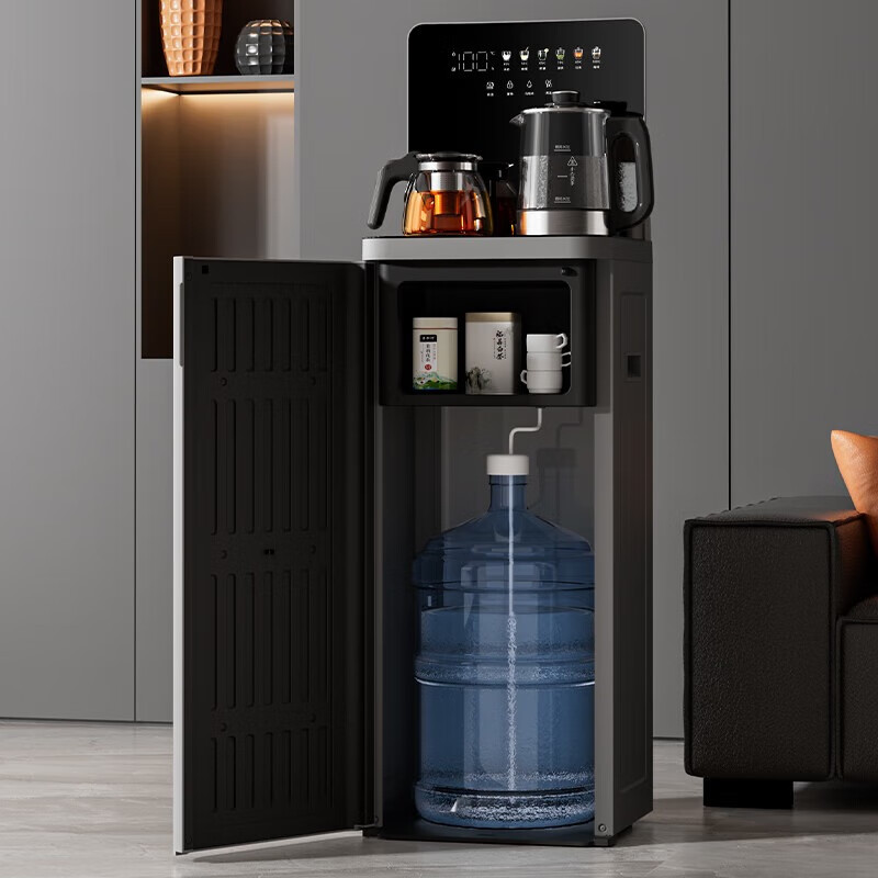 PHILIPS Flagship New High-End Smart Tea Bar Machine Home Curved Screen Fully Automatic Water Supply Tea Bar Cabinet Water Dispenser Integrated Multi-Level Temperature Control for Living Room and Offic