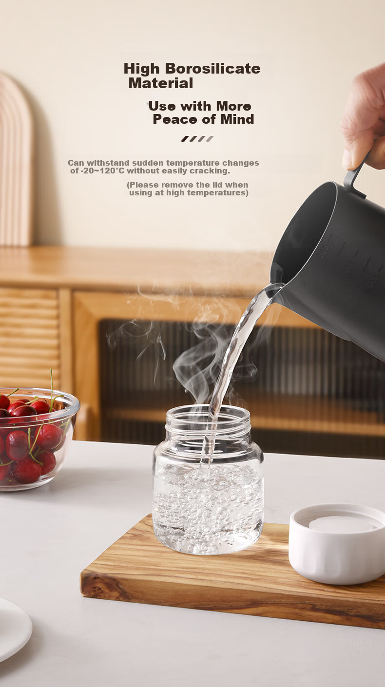 CLITON Chubby Cup Mini Portable Water Bottle with Scale Markings for Soy Milk, Coffee, Breakfast, And Milk Powder 3