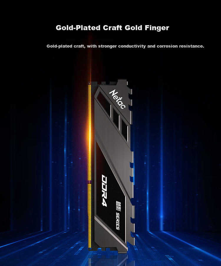 Netac 32GB (16GBx2) DDR4 3200 Desktop Memory Kit Yueying II Series Gaming Heat Spreader - Premium Chips (C16) White 5