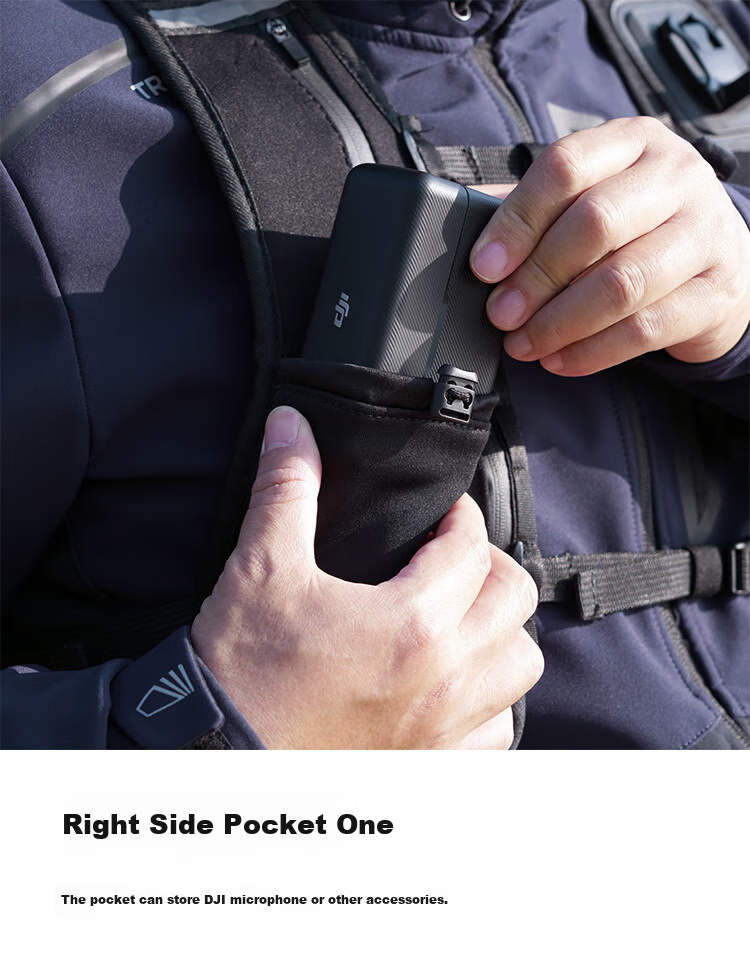 MAXCAM/Maisikamu Suitable for DJI Osmo Pocket 2/1, Camera Mounting Vest for Hiking, Sports, Trekking, Fishing, Photography, Fixed Shoulder And Chest Strap Accessories 4