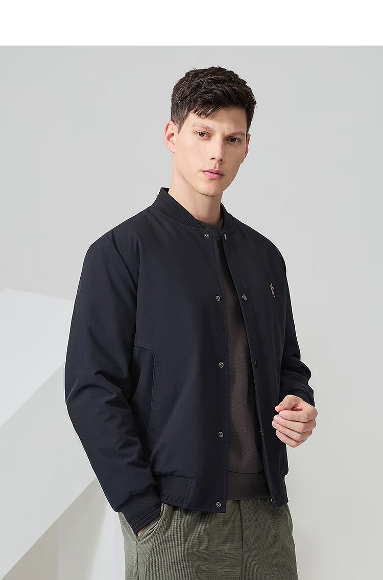 DANCING WOLVES 3D Structured Fashion Baseball Jacket Men's Casual Coat 001 Black 3XL (190) 19