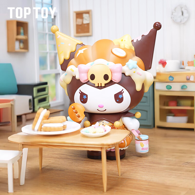 Конструктор "Ready Player One Sanrio Kuromi Bread Party" Большой Куроми, сборные блоки, детская игрушка, подарок девочке на день рождения