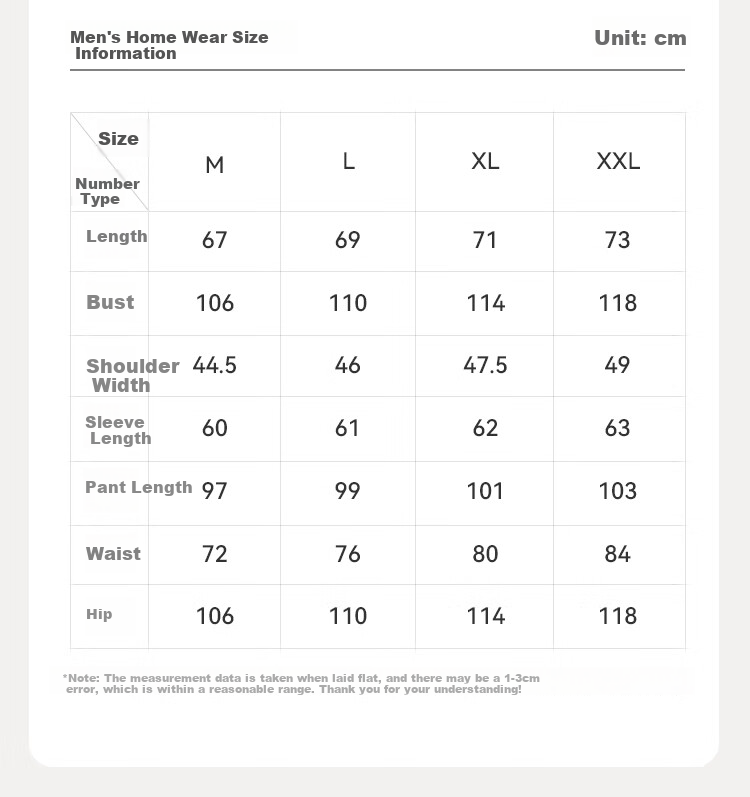 JD Original [Tiansi Cotton] 10A Antibacterial Pajamas for Men, Autumn And Winter Men's Sleepwear, Cotton Quick-Dry Round Neck Men's Loungewear M 22
