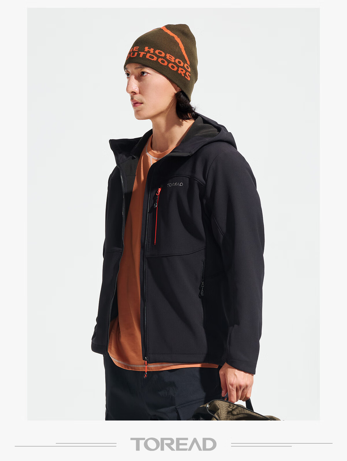 TOREAD Men's Softshell Jacket Autumn Winter Outdoor Sports Warm Coat TAEEAN91053 1