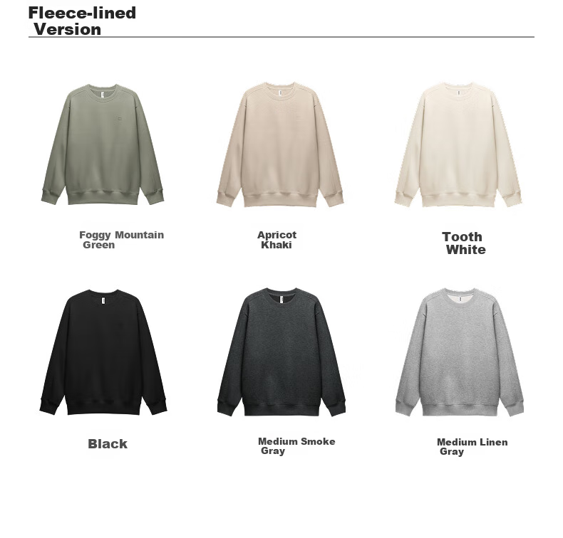 Bananain Very Comfortable 5 Series Unisex Crewneck Sweatshirt, Warm Top, Couple's Versatile Long-Sleeve T-Shirt, 2026 New Style 24