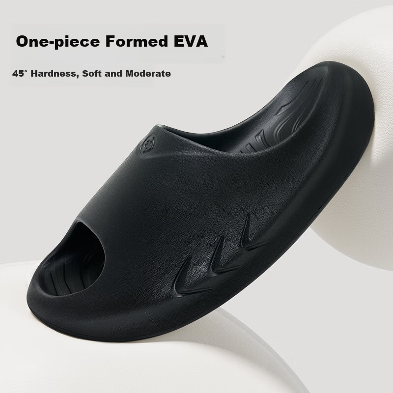 RIGORER Shark-Shaped Antibacterial And Odor-Resistant Slippers for Men, Outdoor Wear, Summer Couples, Non-Slip Thick-Soled Basketball Sports Sandals for Wome