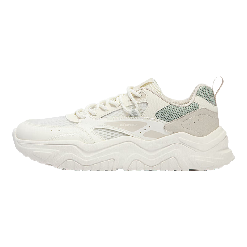 361° Women's Sports Shoes, Winter Mesh Breathable Retro Couple Thick-Soled Casual Dad Shoes, 682426776-1