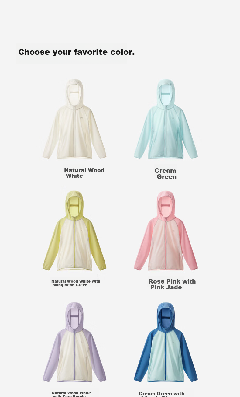 Bananain Children's Sun Protection Clothing Series 3, for Ages 3-6 Ice Silk Quick-Dry, Color-Block Design, Lightweight Summer Style for Boys And Girls 16