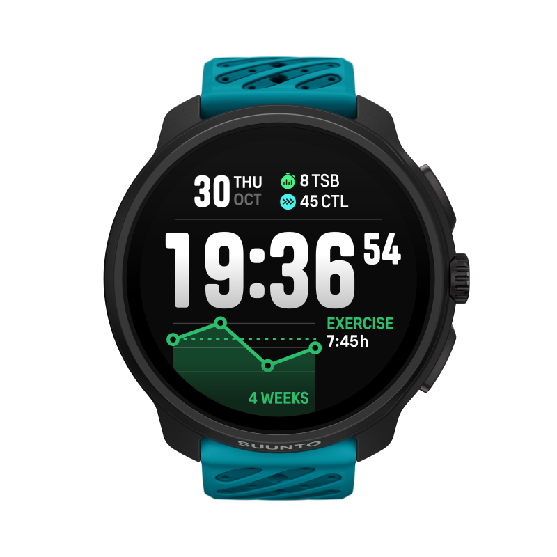 SUUNTO RACE 2 Outdoor Training Flagship Watch Trail Triathlon Heart Rate Blood Oxygen Sports Smartwatch Lake Blue