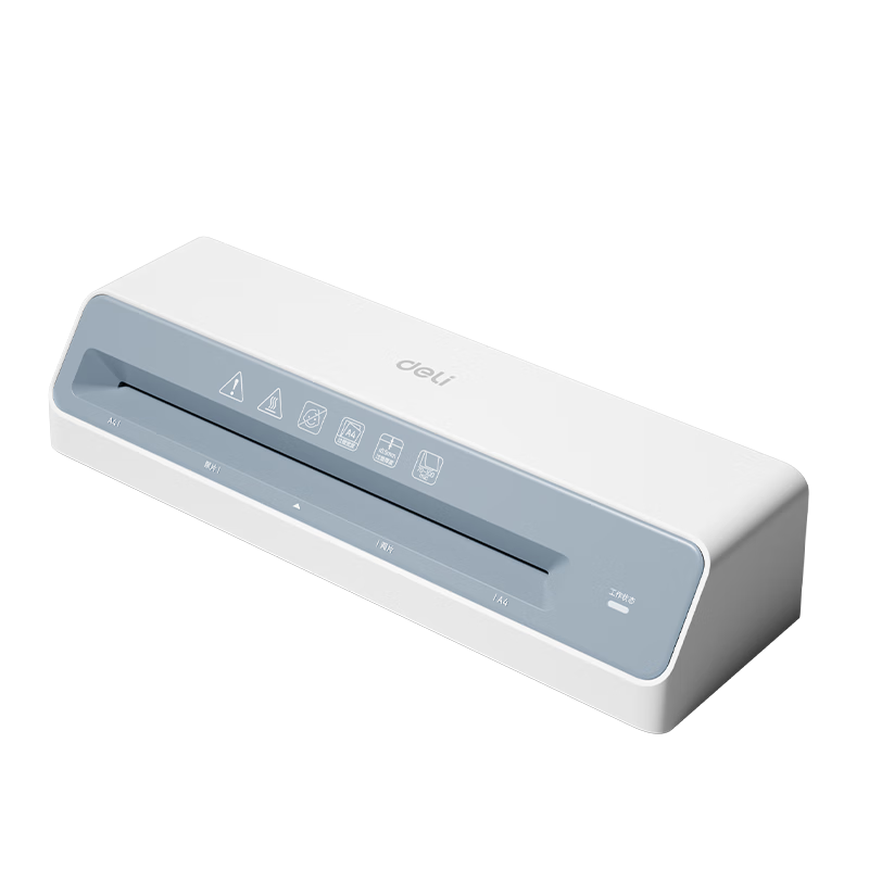 Deli Laminator A4 Photo Laminating Machine for Home And Office Use, Picture Laminating Machine, Film Laminator, Lamination Press with Laminating Pouches, Not A Vacuum Packaging Machine, Blue