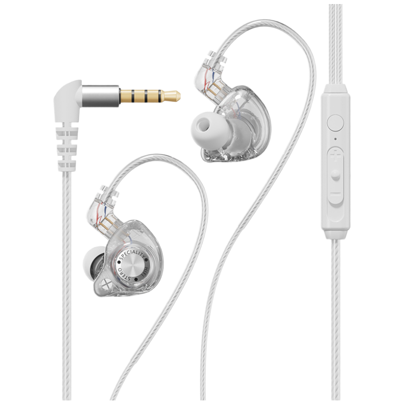 KOVOL [Over 20,000 Sold: Berlin Voice] Wired Computer Headphones with Microphone, HIFI High-Quality Noise-Cancelling In-Ear for Gaming, Live Streaming, Karaoke, Desktop 3.5mm Headset