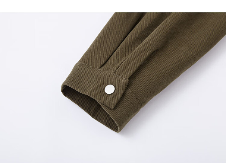 Demana Pure Cotton Qingyun Autumn Vintage Polo Collar Shirt Curved Hem Loose Blouse Women's Top 2