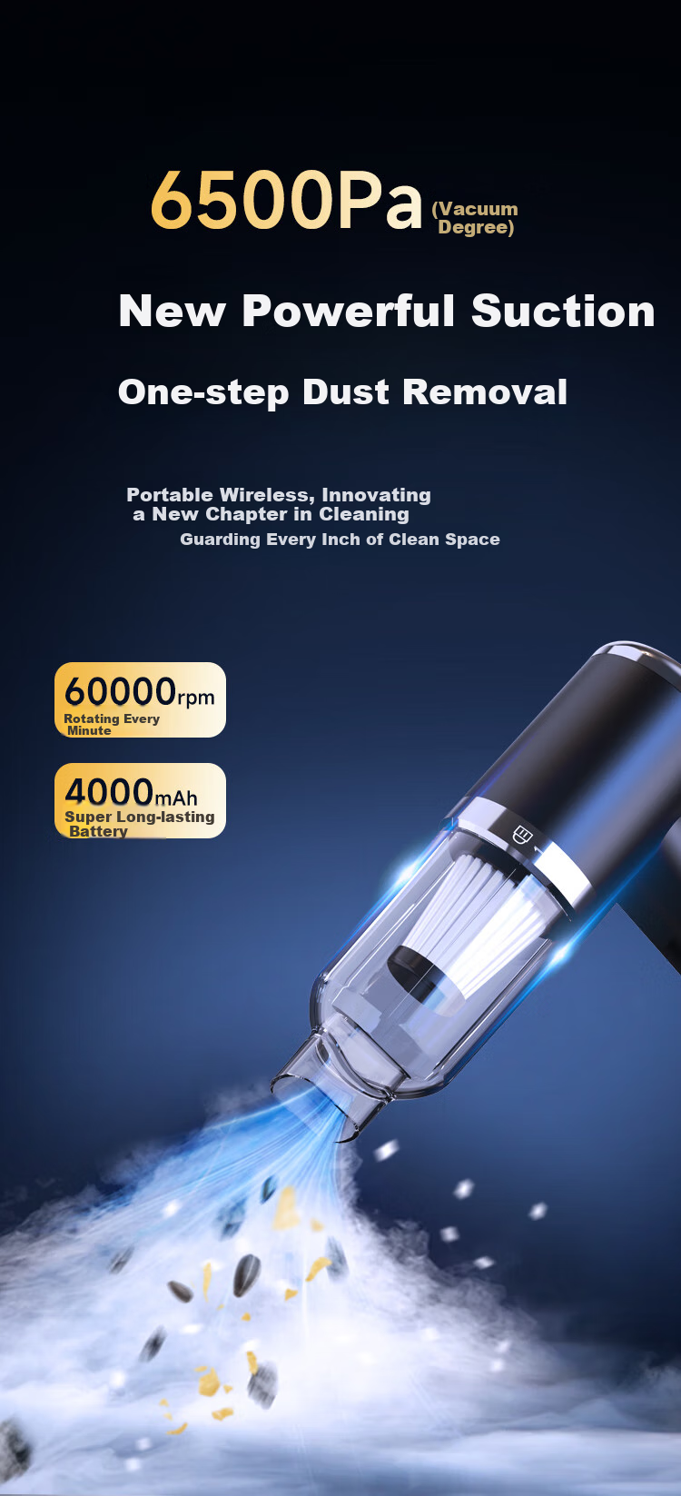 NVV Turbo Fan Brushless Powerful Handheld Dust Blower Computer Case Cleaning Air Blower NK-26S 3