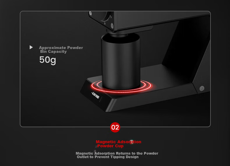 MHW-3BOMBER, Gift Sniper Portable Electric Coffee Grinder, Professional Home Coffee Bean Grinder with Titanium Coating 19