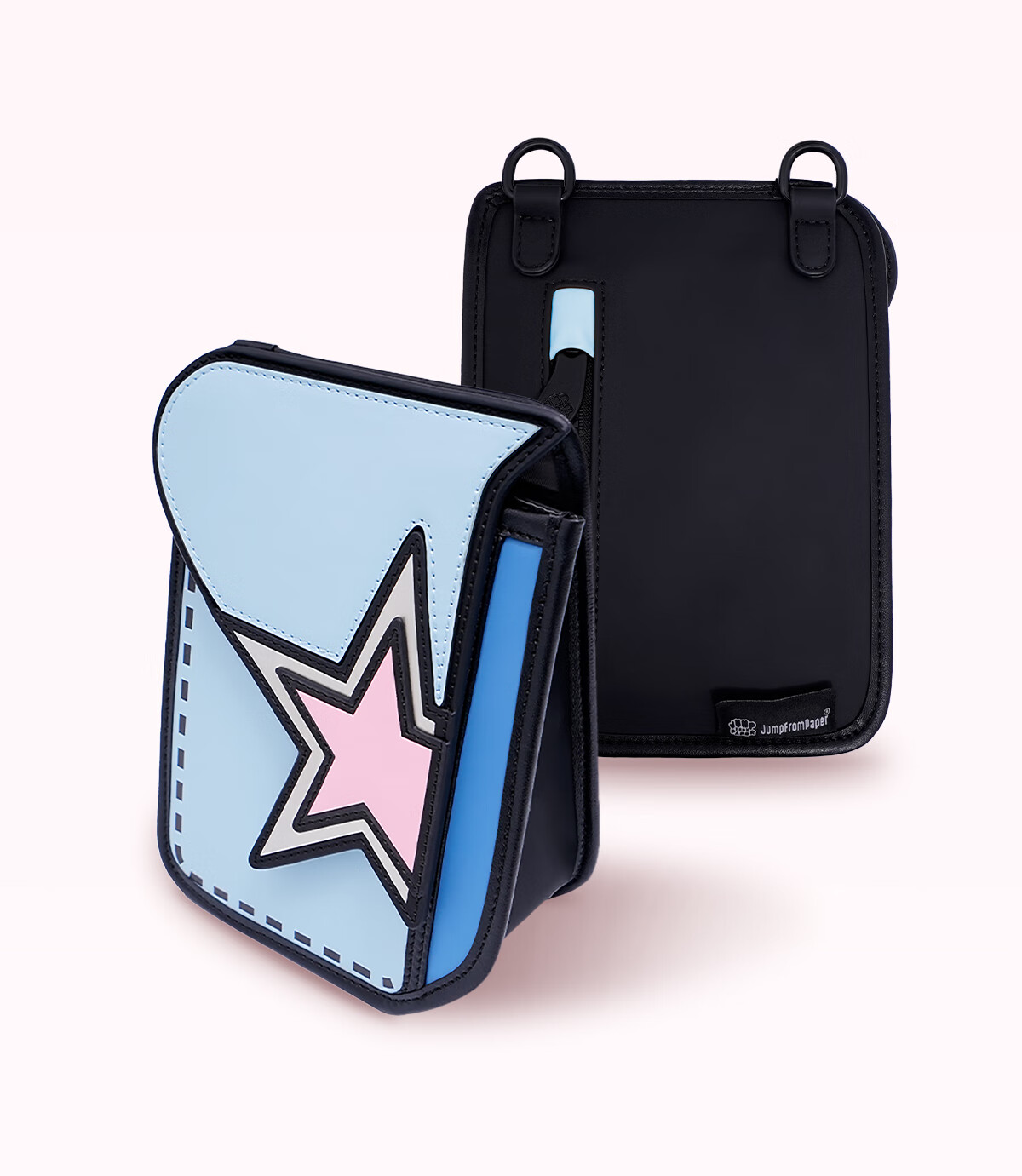 JumpFromPaper Birthday Gift Starry Sky Bag Mini Phone Bag Vertical Style Shoulder Crossbody Bag Women's Handbag Lemon Yellow 1